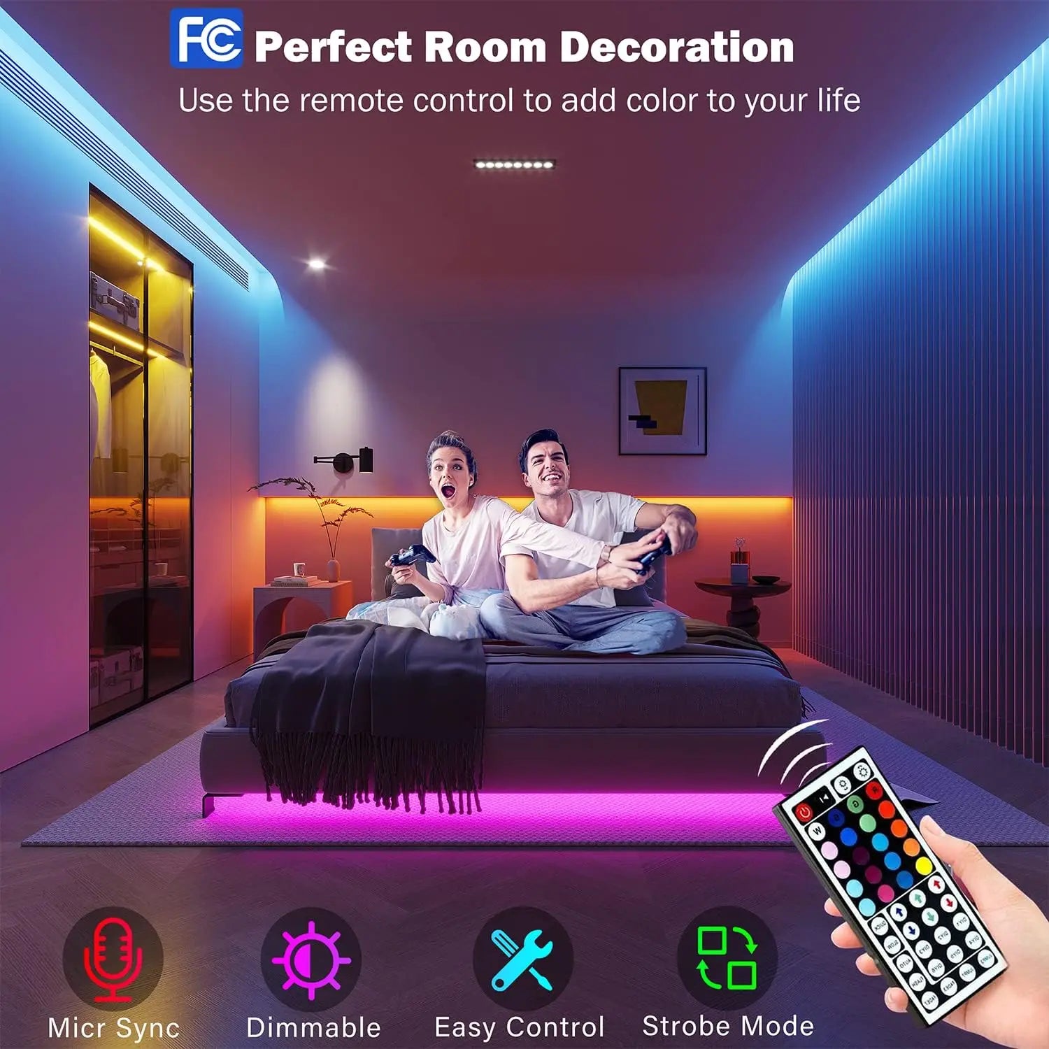 NeonGlow Sync LED Strip Lights